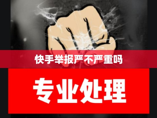 快手举报严不严重吗