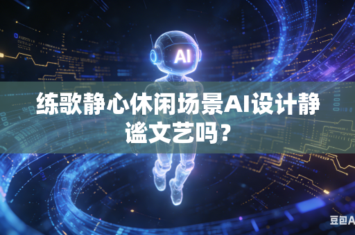 练歌静心休闲场景AI设计静谧文艺吗？