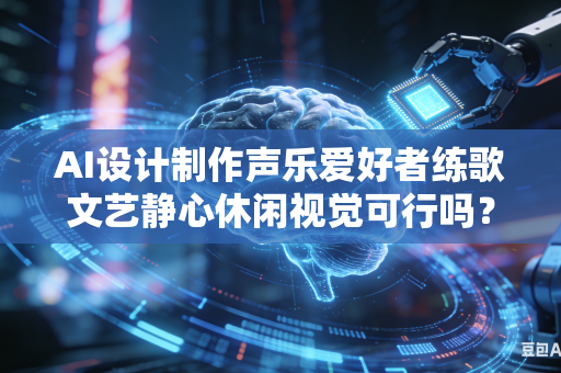 AI设计制作声乐爱好者练歌文艺静心休闲视觉可行吗？-第1张图片-AI优尚网