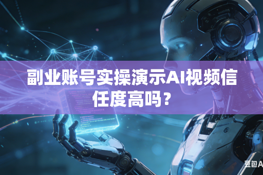 副业账号实操演示AI视频信任度高吗?-第1张图片-AI优尚网 副业账号实操演示AI视频信任度高吗?-第1张图片-AI优尚网