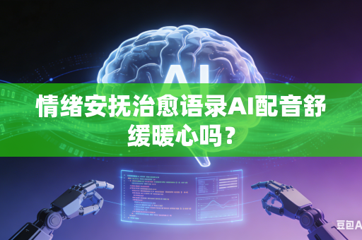 情绪安抚治愈语录AI配音舒缓暖心吗？-第1张图片-AI优尚网