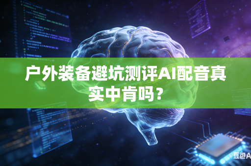 户外装备避坑测评AI配音真实中肯吗?-第1张图片-AI优尚网 户外装备避坑测评AI配音真实中肯吗?-第1张图片-AI优尚网