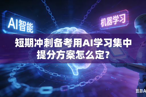 短期冲刺备考用AI学习集中提分方案怎么定?-第1张图片-AI优尚网 短期冲刺备考用AI学习集中提分方案怎么定?-第1张图片-AI优尚网