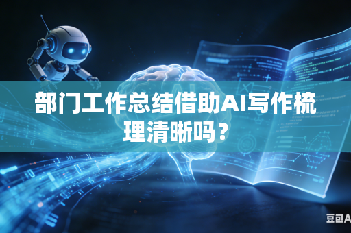 部门工作总结借助AI写作梳理清晰吗?-第1张图片-AI优尚网 部门工作总结借助AI写作梳理清晰吗?-第1张图片-AI优尚网