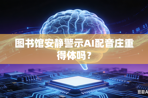 图书馆安静警示AI配音庄重得体吗？