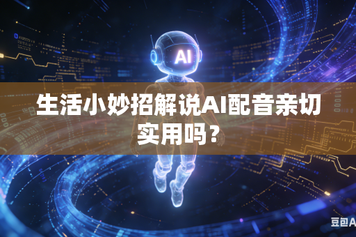 生活小妙招解说AI配音亲切实用吗?-第1张图片-AI优尚网 生活小妙招解说AI配音亲切实用吗?-第1张图片-AI优尚网