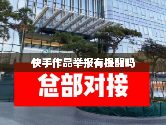快手作品举报有提醒吗