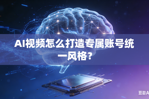 AI视频怎么打造专属账号统一风格？-第1张图片-AI优尚网