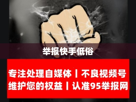 举报快手低俗