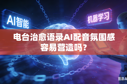 电台治愈语录AI配音氛围感容易营造吗？