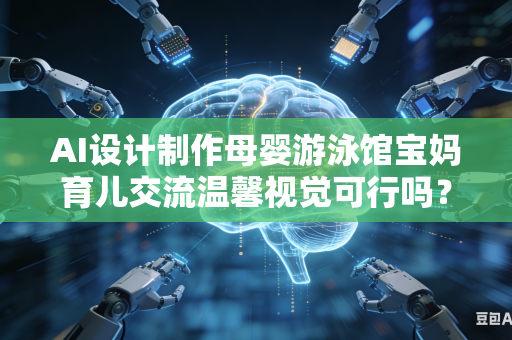 AI设计制作母婴游泳馆宝妈育儿交流温馨视觉可行吗？