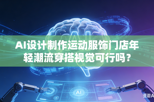 AI设计制作运动服饰门店年轻潮流穿搭视觉可行吗？-第1张图片-AI优尚网