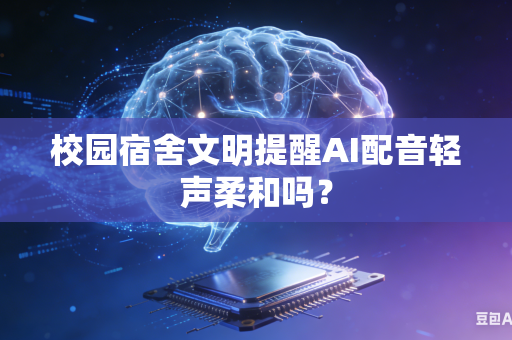 校园宿舍文明提醒AI配音轻声柔和吗？-第1张图片-AI优尚网