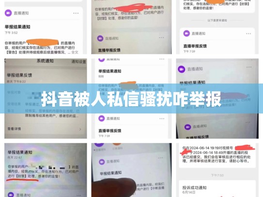 抖音被人私信骚扰咋举报