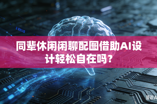 同辈休闲闲聊配图借助AI设计轻松自在吗？