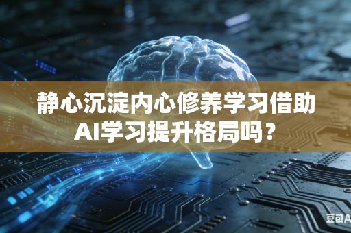 静心沉淀内心修养学习借助AI学习提升格局吗？-第1张图片-AI优尚网