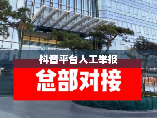 抖音平台人工举报