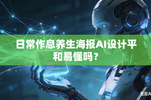 日常作息养生海报AI设计平和易懂吗？-第1张图片-AI优尚网