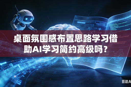 桌面氛围感布置思路学习借助AI学习简约高级吗？-第1张图片-AI优尚网