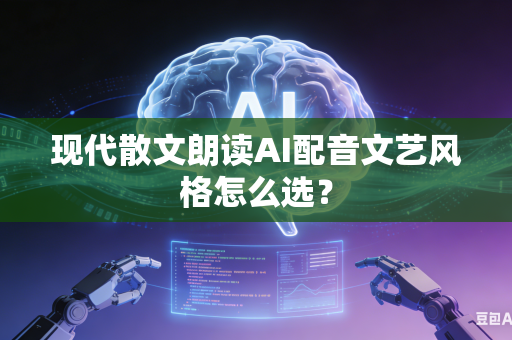 现代散文朗读AI配音文艺风格怎么选？
