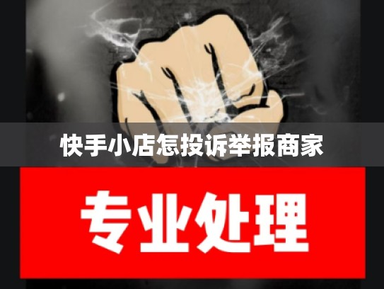 快手小店怎投诉举报商家