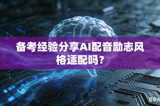 备考经验分享AI配音励志风格适配吗？