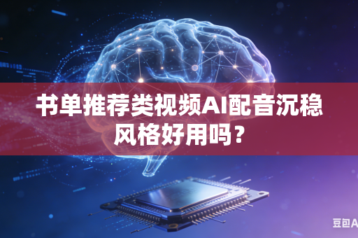 书单推荐类视频AI配音沉稳风格好用吗？