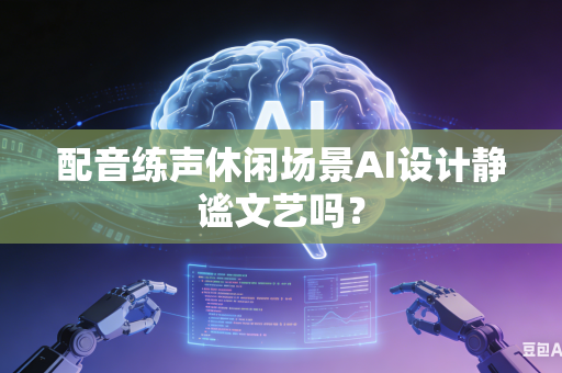配音练声休闲场景AI设计静谧文艺吗？-第1张图片-AI优尚网