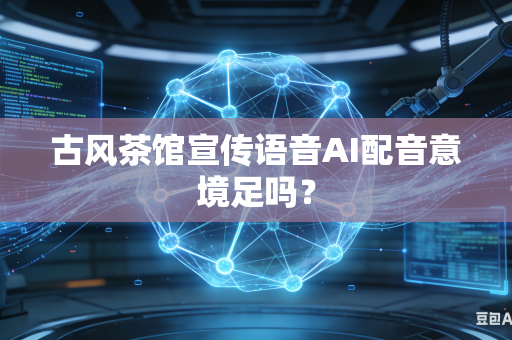古风茶馆宣传语音AI配音意境足吗？