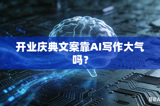 开业庆典文案靠AI写作大气吗?-第1张图片-AI优尚网 开业庆典文案靠AI写作大气吗?-第1张图片-AI优尚网