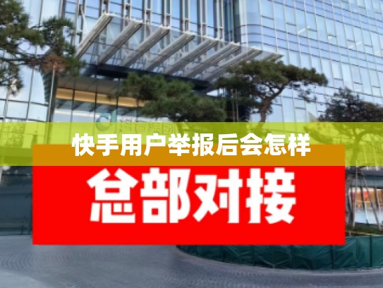 快手用户举报后会怎样