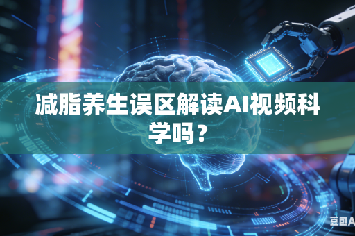 减脂养生误区解读AI视频科学吗?-第1张图片-AI优尚网 减脂养生误区解读AI视频科学吗?-第1张图片-AI优尚网