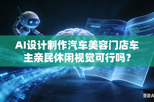 AI设计制作汽车美容门店车主亲民休闲视觉可行吗?-第1张图片-AI优尚网 AI设计制作汽车美容门店车主亲民休闲视觉可行吗?-第1张图片-AI优尚网