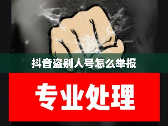 抖音盗别人号怎么举报