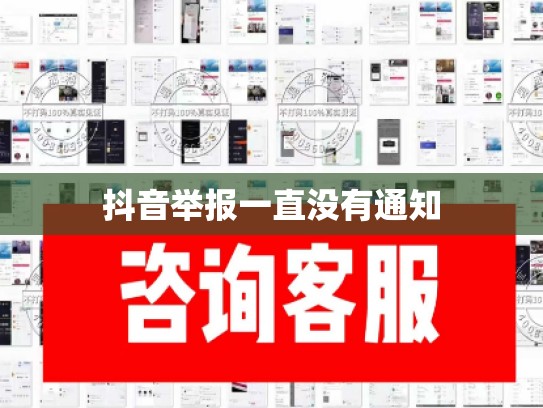 抖音举报一直没有通知