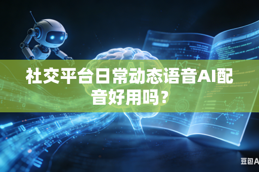 社交平台日常动态语音AI配音好用吗？-第1张图片-AI优尚网