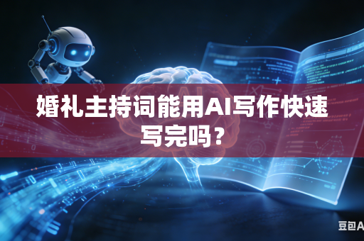 婚礼主持词能用AI写作快速写完吗？-第1张图片-AI优尚网