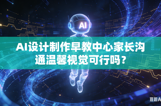 AI设计制作早教中心家长沟通温馨视觉可行吗？-第1张图片-AI优尚网