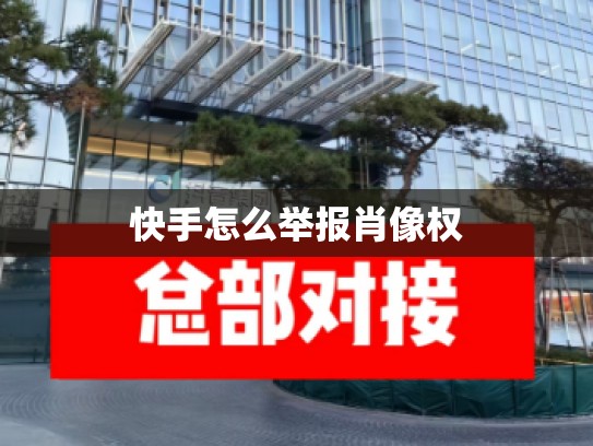 快手怎么举报肖像权