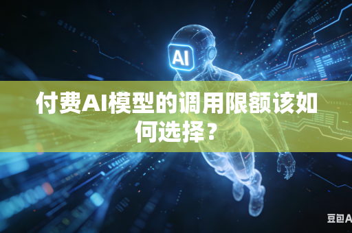 付费AI模型的调用限额该如何选择？