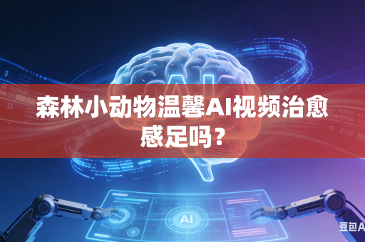 森林小动物温馨AI视频治愈感足吗？