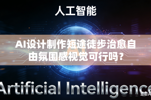 AI设计制作短途徒步治愈自由氛围感视觉可行吗？