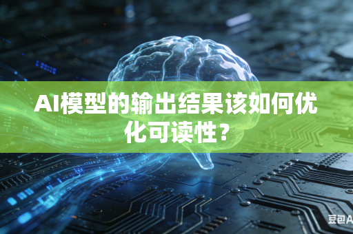 AI模型的输出结果该如何优化可读性？