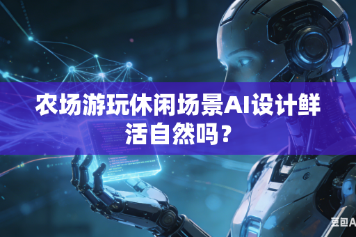 农场游玩休闲场景AI设计鲜活自然吗？