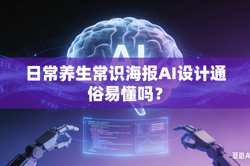 日常养生常识海报AI设计通俗易懂吗？-第1张图片-AI优尚网