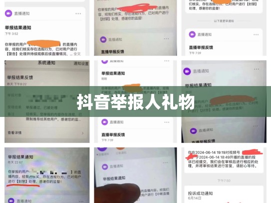 抖音举报人礼物