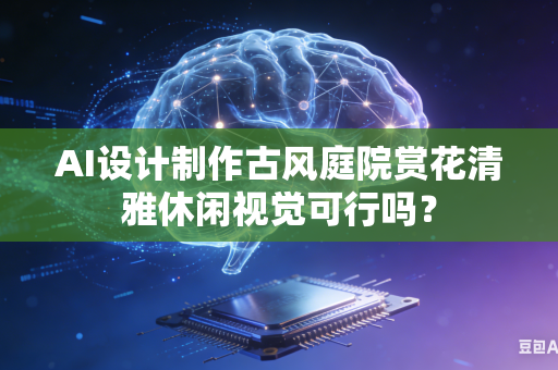 AI设计制作古风庭院赏花清雅休闲视觉可行吗？-第1张图片-AI优尚网