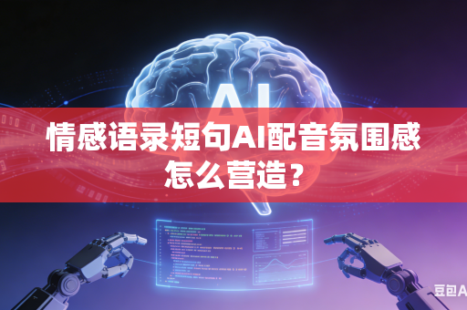 情感语录短句AI配音氛围感怎么营造?-第1张图片-AI优尚网 情感语录短句AI配音氛围感怎么营造?-第1张图片-AI优尚网