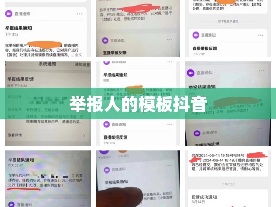 举报人的模板抖音
