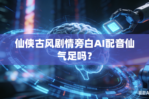 仙侠古风剧情旁白AI配音仙气足吗？